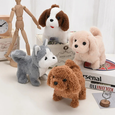 Max | Interactieve Pluche Hond voor Kinderen met Beweging en Geluid, Zacht en Knuffelbaar 1